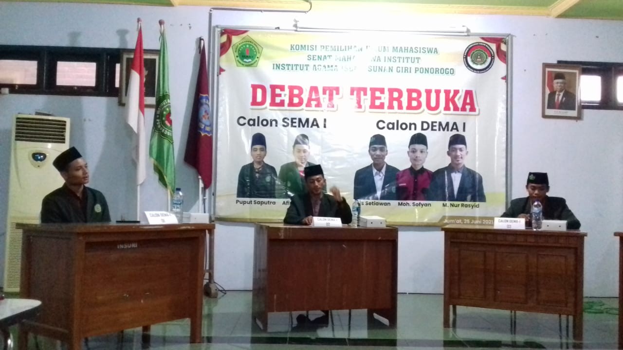 Debat Calon Presiden Mahasiswa INSURI 2021, Mahasiswa Perlu Tahu Arah Ketiga Kandidat