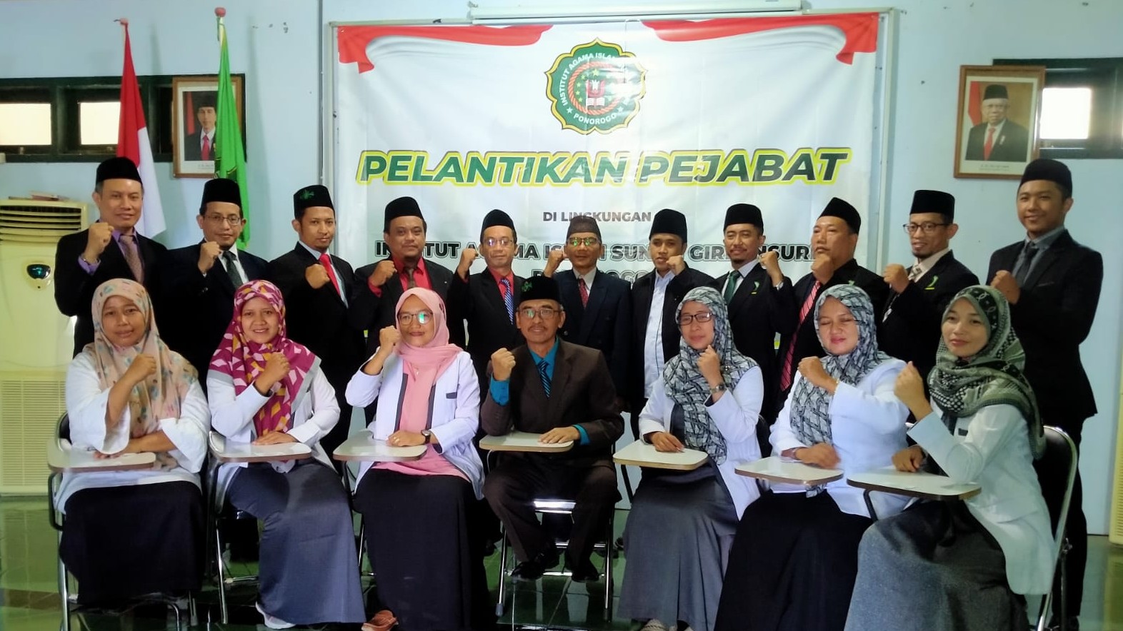Rektor Lantik Sejumlah Pimpinan INSURI Periode 2021-2025